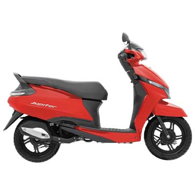 TVS Jupiter Meteor Red Gloss