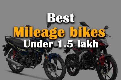 Best mileage bikes under 1.5 lakh