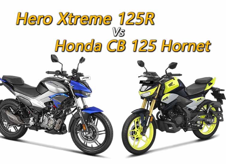 Hero Xtreme 125R vs Honda CB 125 Hornet- Which 125cc Bike is Best for You
