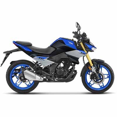 Honda CB 125 Hornet Pearl Siren Blue with Athletic Blue Metallic