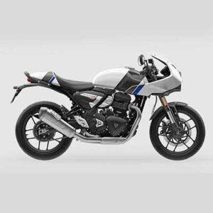 Thruxton 400 Pearl metallic white