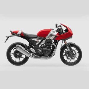 Triumph Thruxton 400 Lava red gloss