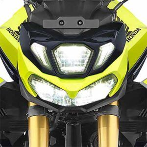 new CB 125 Hornet all LED headlight setup