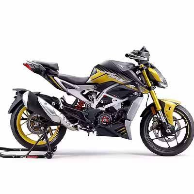 TVS Apache RTR 310 Fury yellow