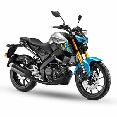Yamaha MT 15 V2 Metallic Silver Cyan